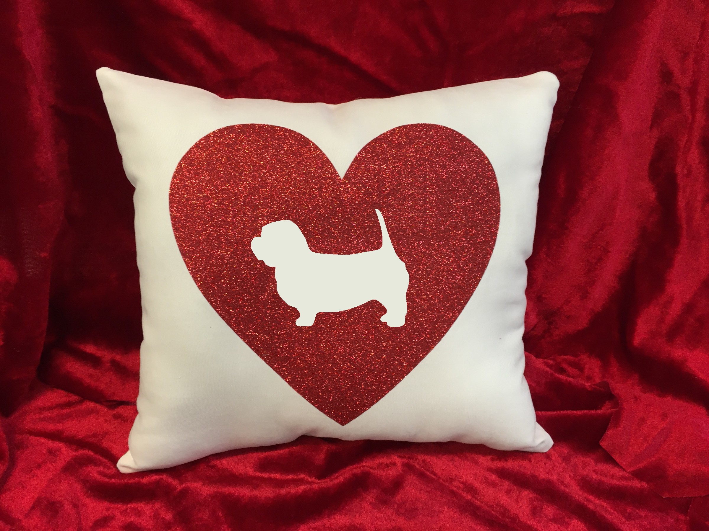 Dogs - Throw Pillow - Glen of Imaal Terrier